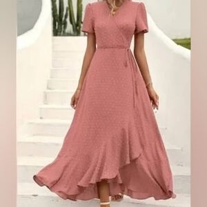Pretty Garden XXL Wrap Maxi Dress